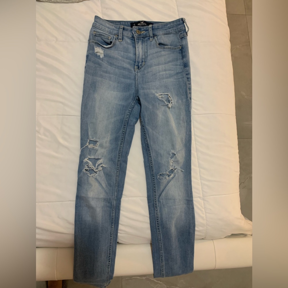 Hollister ripped jeans
